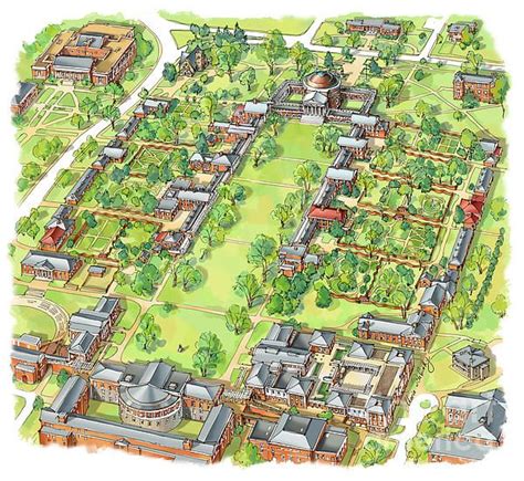 10 Essential Spots On The University Of Virginia Campus Map