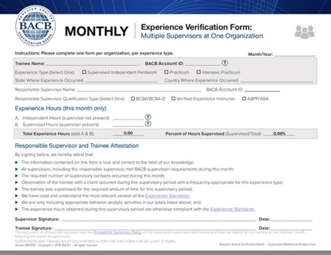 10 Essential Tips For Filling Bacb Monthly Verification Form 2023