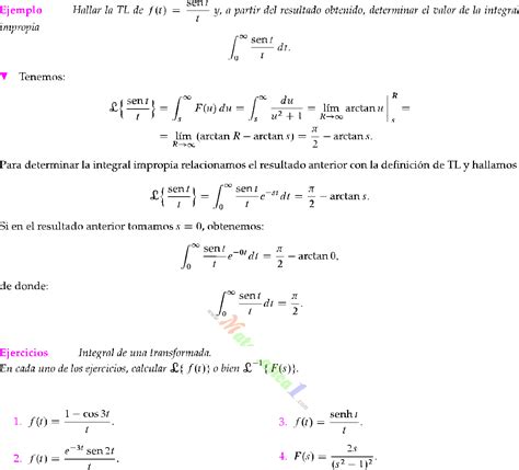 10 Problemas Resueltos Con Transformadas De Laplace