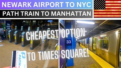 2 Easy Ways To Take Train From Newark Airport