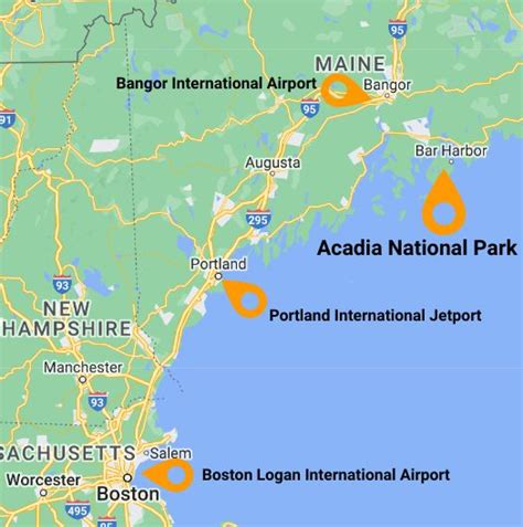 3 Airports Near Acadia National Park