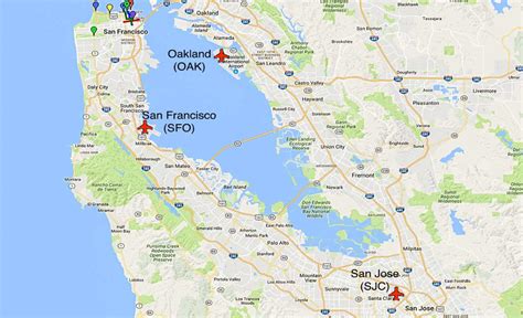 3 Closest Airports To Oakland Ca