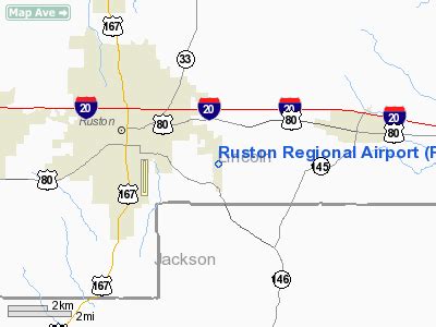 3 Closest Airports To Ruston, La