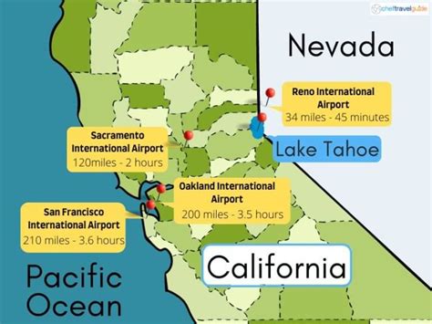 3 Nearest Airports To Lake Tahoe