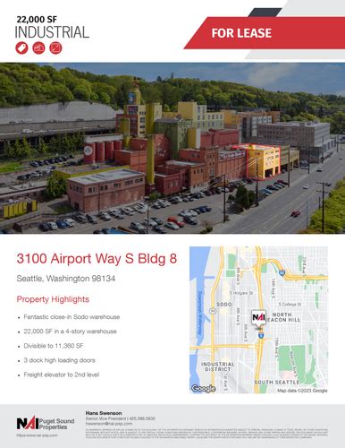 3100 Airport Way S: Seattles Prime Industrial Location