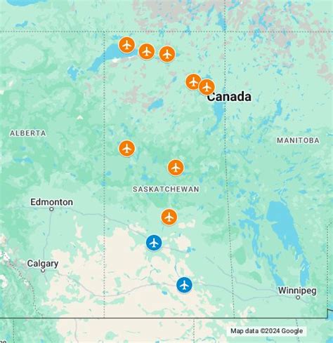 4 Airports Near Saskatoon Canada