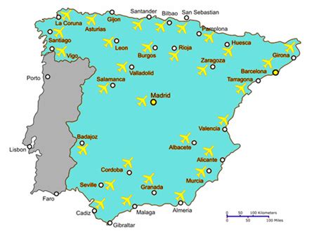 4 Nearest Airports To Sarria, Spain