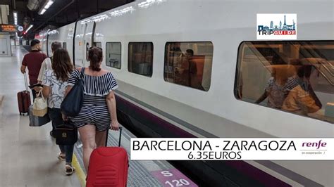 4 Ways To Train From Barcelona Airport To Zaragoza