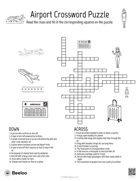 5 Airport Areas To Know In A Crossword