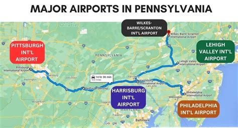 5 Airports Near Hershey Park Pennsylvania