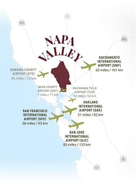 5 Airports Near Napa Valley For Easy Travel