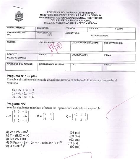 5 Claves Para Aprobar Una Prueba De ÁLgebra Lineal