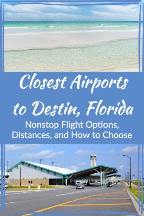 5 Closest Airports To Destin, Florida