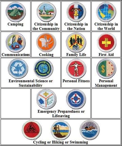 5 Easy Family Merit Badge Worksheet Ideas