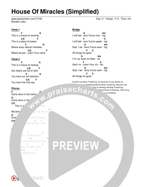 5 Easy Ways To Play House Of Miracles Chords