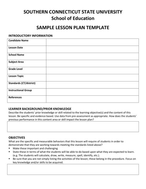 5 Essential Edtpa Lesson Plan Appendices Pdf Templates