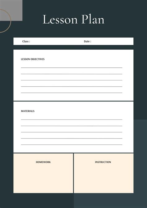 5 Essential Grr Lesson Plan Templates For Free