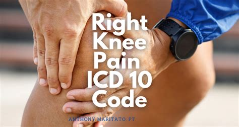 5 Icd-10 Codes For Right Knee Pain