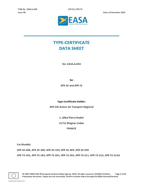 5 Key Facts About Type Certificate Data Sheets