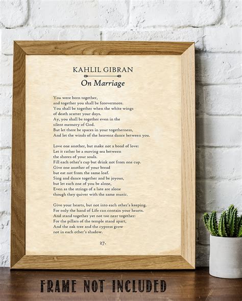 5 Timeless Lessons On Marriage From Kahlil Gibran