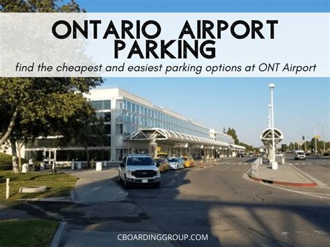 5 Tips For Sunrise Parking At Ontario Airport