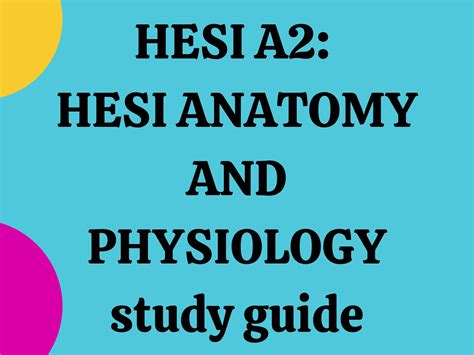 5 Tips To Master Hesi A2 Anatomy And Physiology