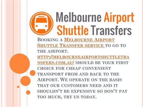 5 Ways To Book Melbourne Airport Shuttle Door To Door