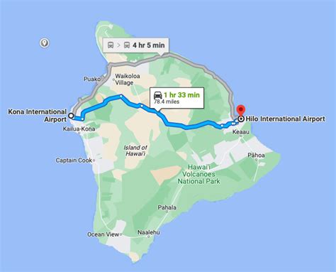 5 Ways To Get From Kona Airport To Hilo