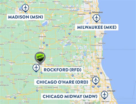 5 Ways To Get From Rockford Il To Midway Airport