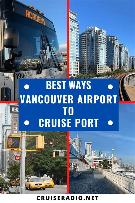 5 Ways To Get From Vancouver Airport To Cruise Terminal