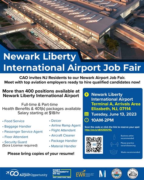 5 Ways To Land A Job At Newark Airport Fair