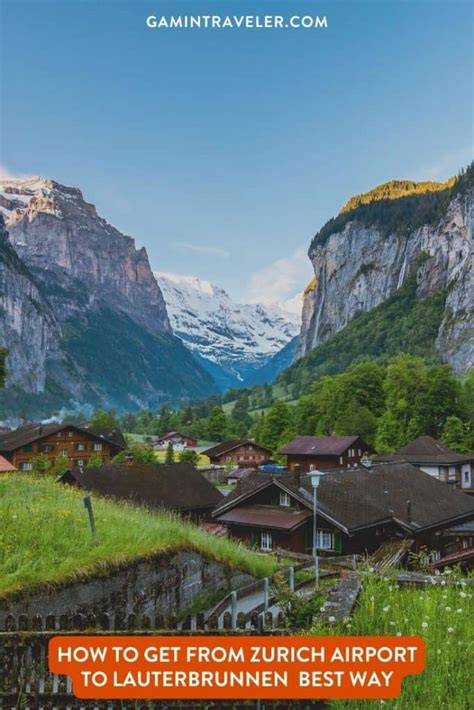 5 Ways To Take Lauterbrunnen To Zurich Airport Train