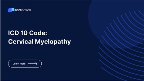 5 Ways To Understand Cervical Myelopathy Icd 10