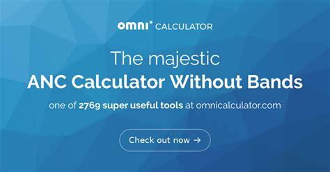 5 Ways To Use Anc Calculator Without Bands