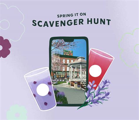 5 Ways To Win Starbucks Spring Scavenger Hunt