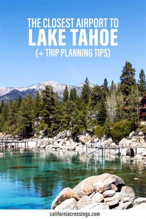 6 Airports Closest To Lake Tahoe