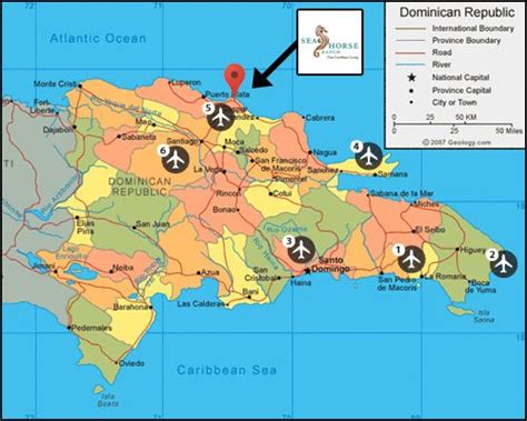 6 Dominican Republic Airports On The Map