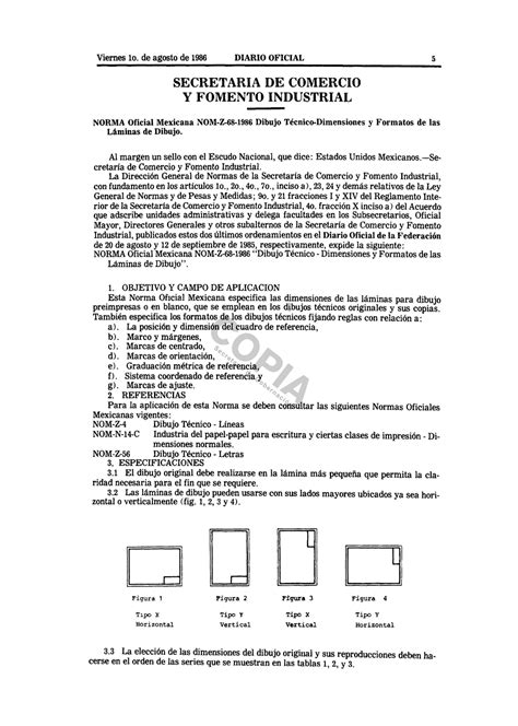 6 Normas Oficiales De Nom-Z-68-1986 Explained