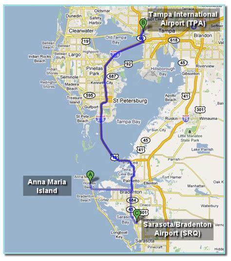 6 Ways To Get To Anna Maria Island From Tampa Airport