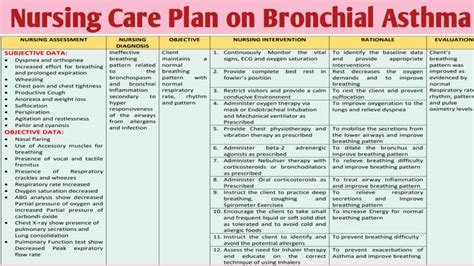 7 Effective Nursing Interventions For Asthma