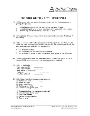 7 Tips To Ace Your Pre-Solo Written Exam