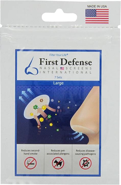 7 Ways First Defense Nasal Screen Protects You