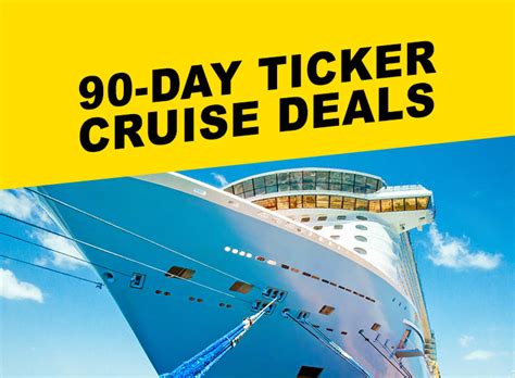 90 Day Ticker Cruises: Explore Discounted Luxury Voyages