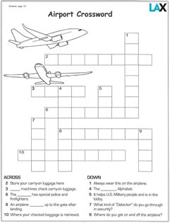 Airport Structure Crossword Guide And Clues Revealed