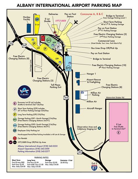 Albany Airport Parking Reservation Options And Guide