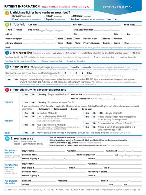 Amgen Safety Net Foundation: Support For Patients In Need