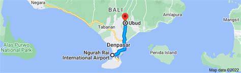 Bali Airport To Ubud: Distance And Travel Options