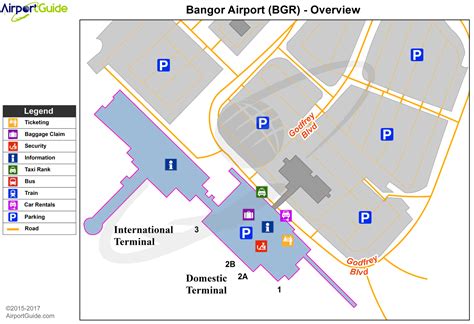 Bangor International Airport Parking Options And Rates