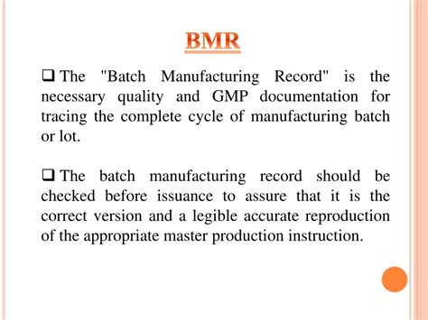 Batch Manufacturing Record: Definition And Purpose Explained