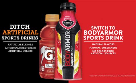 Body Armor Sports Drink Vs Traditional Sports Beverages